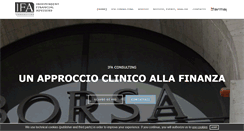 Desktop Screenshot of ifaconsulting.it